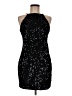 Express 100% Polyester Stars Black Cocktail Dress Size M - photo 1