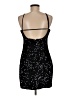 Express 100% Polyester Stars Black Cocktail Dress Size M - photo 2
