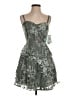 BCX 100% Nylon Camo Green Cocktail Dress Size 5 - photo 1