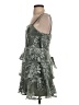 BCX 100% Nylon Camo Green Cocktail Dress Size 5 - photo 5