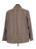 Torrid Plaid Brown Blazer Size 4X Plus (4) - photo 2