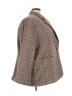 Torrid Plaid Brown Blazer Size 4X Plus (4) - photo 4