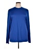 Hanes 100% Polyester Blue Long Sleeve T-Shirt Size XL - photo 1