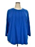 Fantaslook Blue 3/4 Sleeve Blouse Size 3XL - photo 1