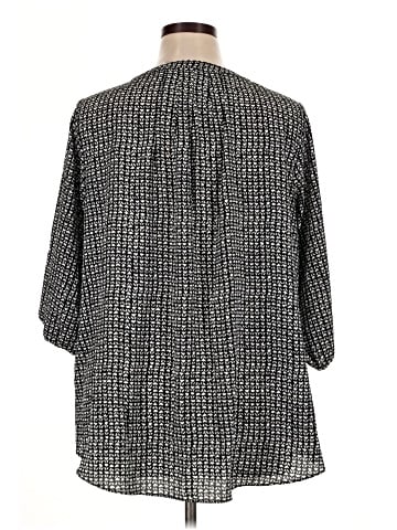 Tahari 3/4 Sleeve Blouse (view 2)