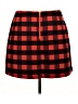 Old Navy Plaid Red Casual Skirt Size 16 - photo 2