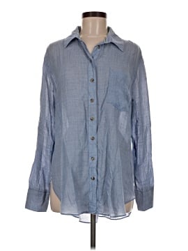Free People Long Sleeve Button Down Shirt