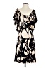 Mara Hoffman 100% Silk Print Black Cocktail Dress Size XS - photo 1