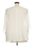 WD.NY 100% Polyester Ivory 3/4 Sleeve Blouse Size 3X - photo 2