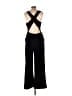 Express Solid Black Jumpsuit Size L - photo 2