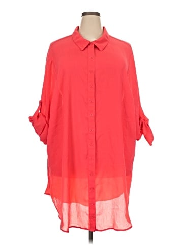 Torrid 3/4 Sleeve Blouse (view 1)