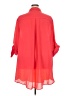 Torrid 100% Polyester Red 3/4 Sleeve Blouse Size 5X Plus (5) - photo 2