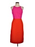 Milly Color Block Orange Cocktail Dress Size 4 - photo 1