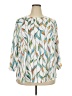 Fantaslook White 3/4 Sleeve Blouse Size 2X (3XL) - photo 1