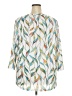 Fantaslook White 3/4 Sleeve Blouse Size 2X (3XL) - photo 2