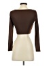 Shein Brown Long Sleeve Top Size S - photo 2