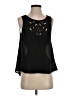 Pins and Needles 100% Polyester Black Sleeveless Blouse Size S - photo 1