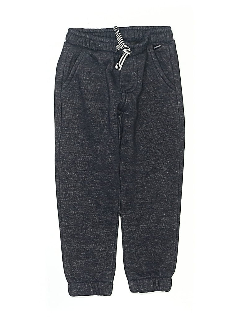 Pre-owned Volcom Kids' Sweatpants In Gray