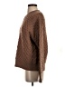 Calvin Klein Solid Brown Pullover Sweater Size S - photo 5
