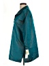 Caroline Rose 100% Silk Color Block Teal 3/4 Sleeve Silk Top Size L - photo 5