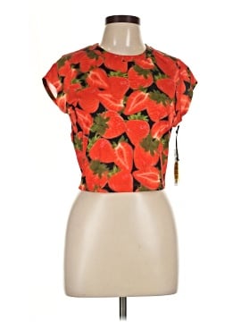 Silence And Noise Short Sleeve Blouse