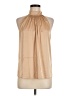 Boston Proper Tan Sleeveless Blouse Size 8 - photo 1