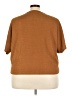 Cider Brown Short Sleeve Top Size 3X - photo 2