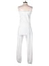 Sundays Solid White Jumpsuit Size Sm (1) - photo 2