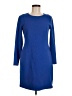 Boden Solid Blue Casual Dress Size 8 (petite) - photo 1