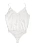 Express 100% Polyester White Bodysuit Size S - photo 1