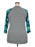 Lularoe Gray 3/4 Sleeve T-Shirt Size 22 - 24 - photo 2