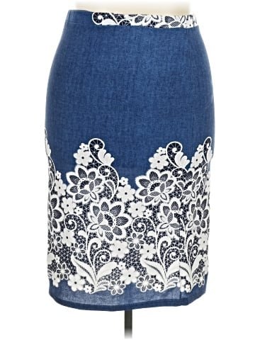 Moa U.S.A. Denim Skirt (view 1)
