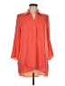 Renuar 100% Polyester Orange 3/4 Sleeve Blouse Size M - photo 1