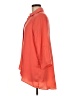 Renuar 100% Polyester Orange 3/4 Sleeve Blouse Size M - photo 5