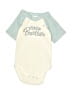 Tahari Ivory Short Sleeve Onesie Size 0-3 mo - photo 1