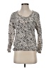 Theory 100% Silk Gray Long Sleeve Top Size S - photo 1