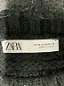 Zara Tweed Black Pullover Sweater Size M - photo 7