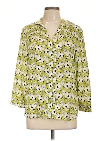 52 Conversations by Anthropologie 3/4 Sleeve Blouse (view 1)