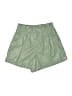 Marissa Webb 100% Polyester Solid Green Shorts Size 4 - photo 1