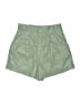Marissa Webb 100% Polyester Solid Green Shorts Size 4 - photo 2