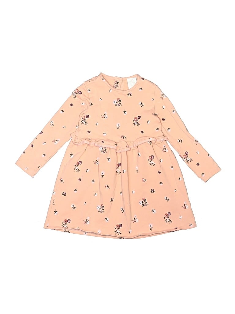Pre-owned Assorted Brands Kids' Dress In Tan