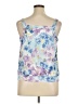 CW Classics 100% Polyester Blue Sleeveless Blouse Size 1X - photo 2