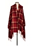Unbranded Plaid Burgundy Wrap One size - photo 1