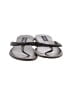 Marina Rinaldi 100% Leather Gray Flip Flops Size EU 39 - photo 2