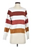 Pinque Stripes White Pullover Sweater Size S - photo 1