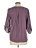 Tempted Purple 3/4 Sleeve Blouse Size L - photo 2