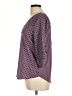 Tempted Purple 3/4 Sleeve Blouse Size L - photo 5
