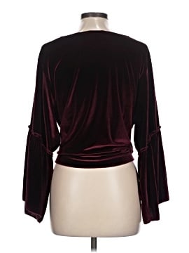Lavender Field 3/4 Sleeve Blouse (view 2)