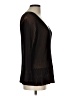 Doncaster Collection Black Long Sleeve Blouse Size L - photo 4