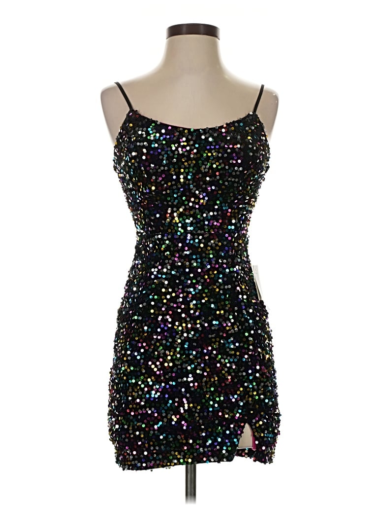 Pear Culture Cocktail Dress In Black